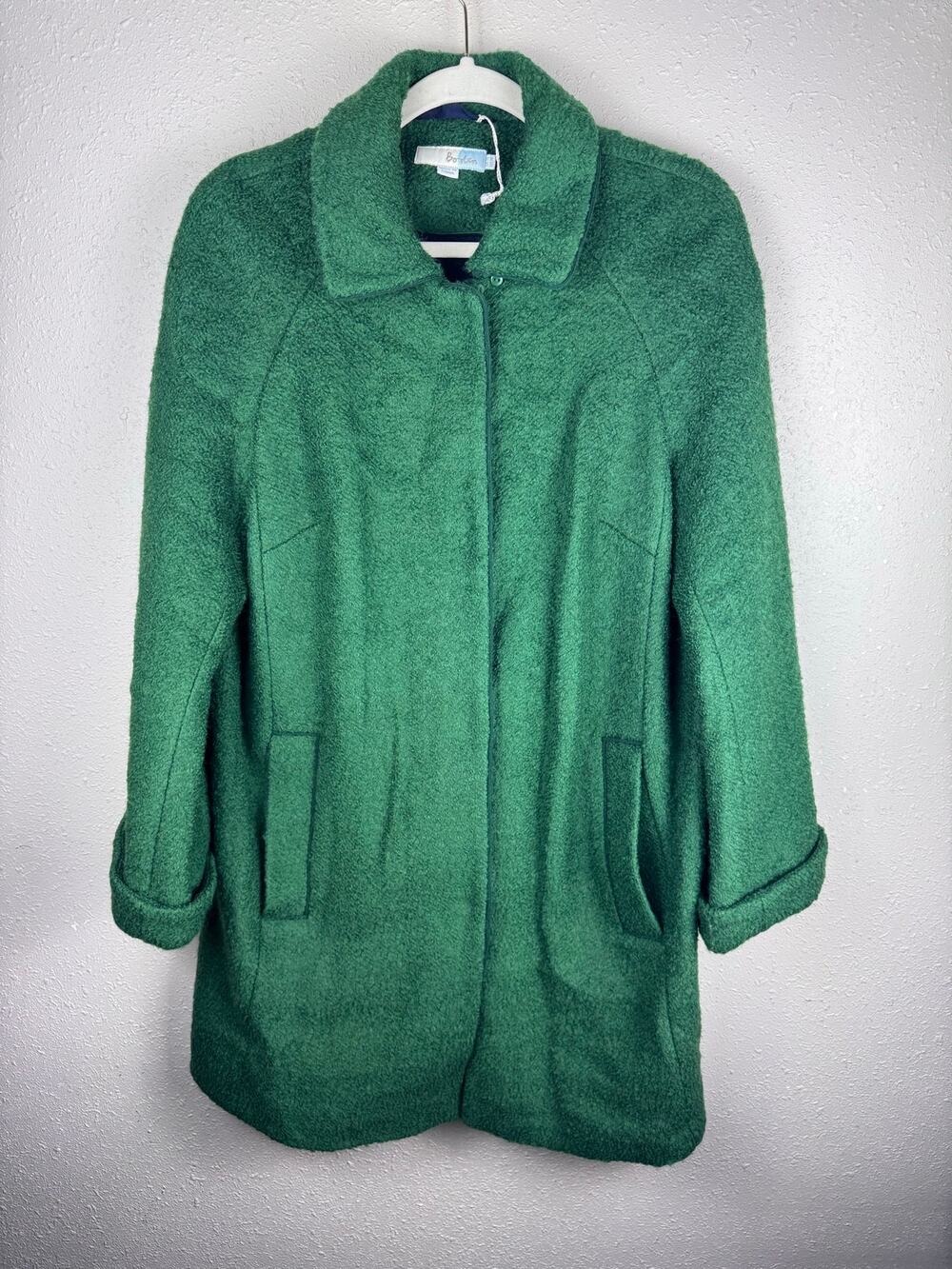 NWOT Boden Green Womens Jacket Size 14